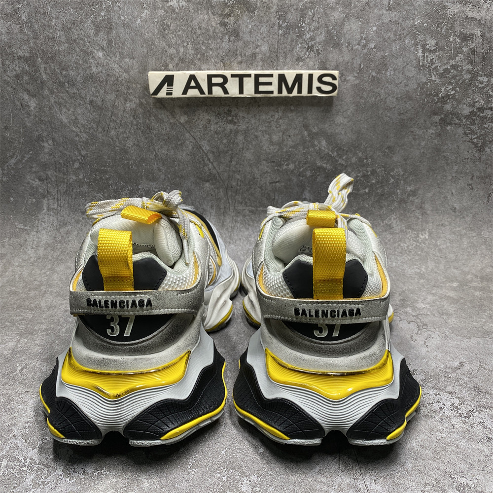 Balenciga Cargo Sneaker Grey Black Yellow