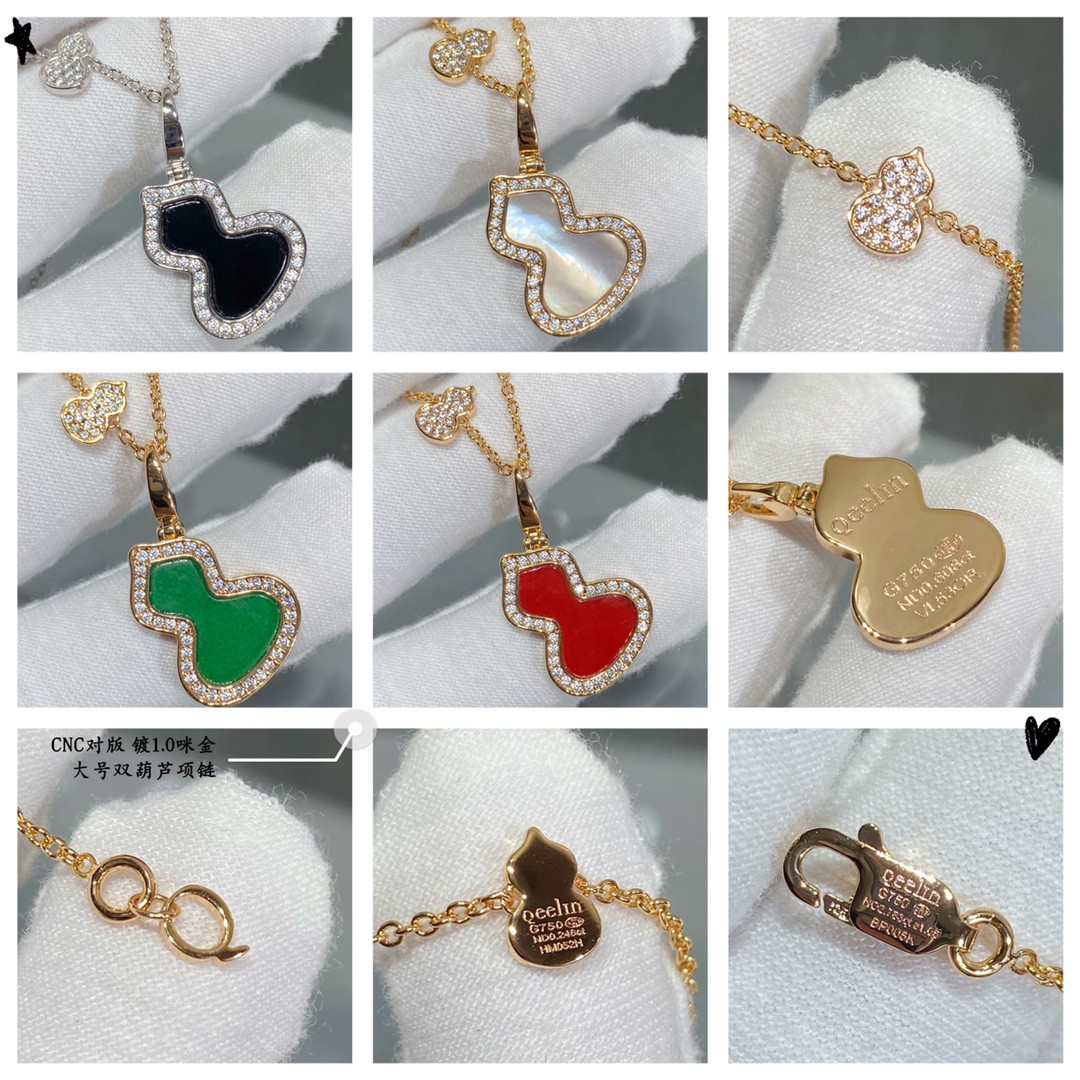 Qeelin Large Gourd Necklace