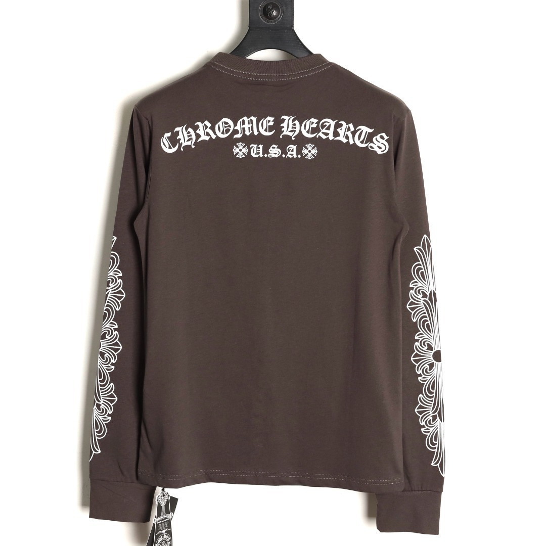 Ch**me He**ts 25fw long-sleeved t-shirt