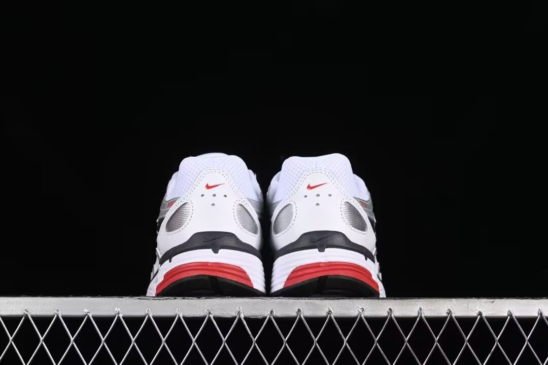 UA Nike P-6000 White Gold Red