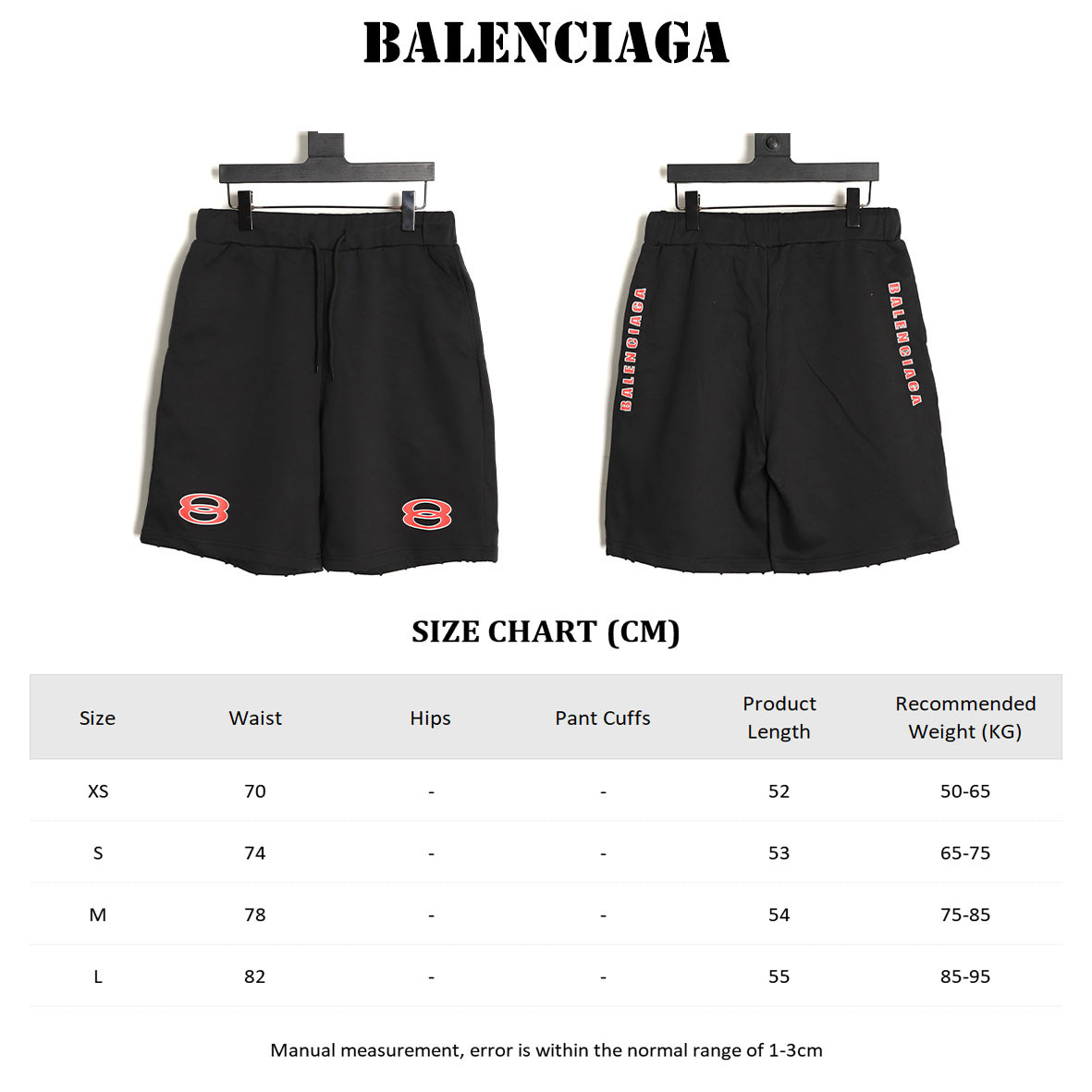 Ba*len*cia*ga shorts