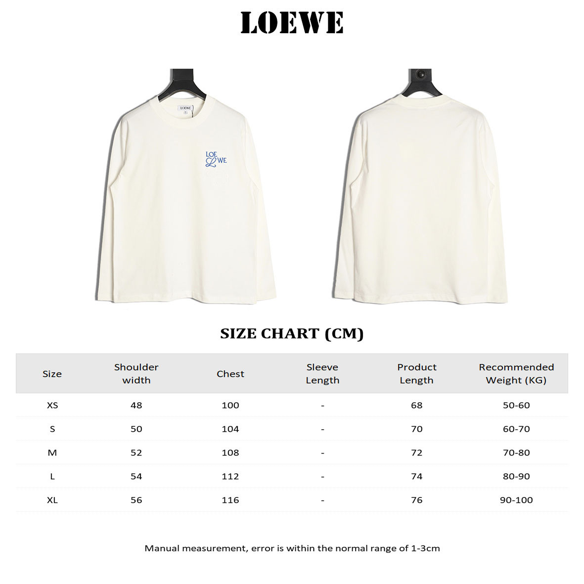 L0ew* long-sleeved t-shirt
