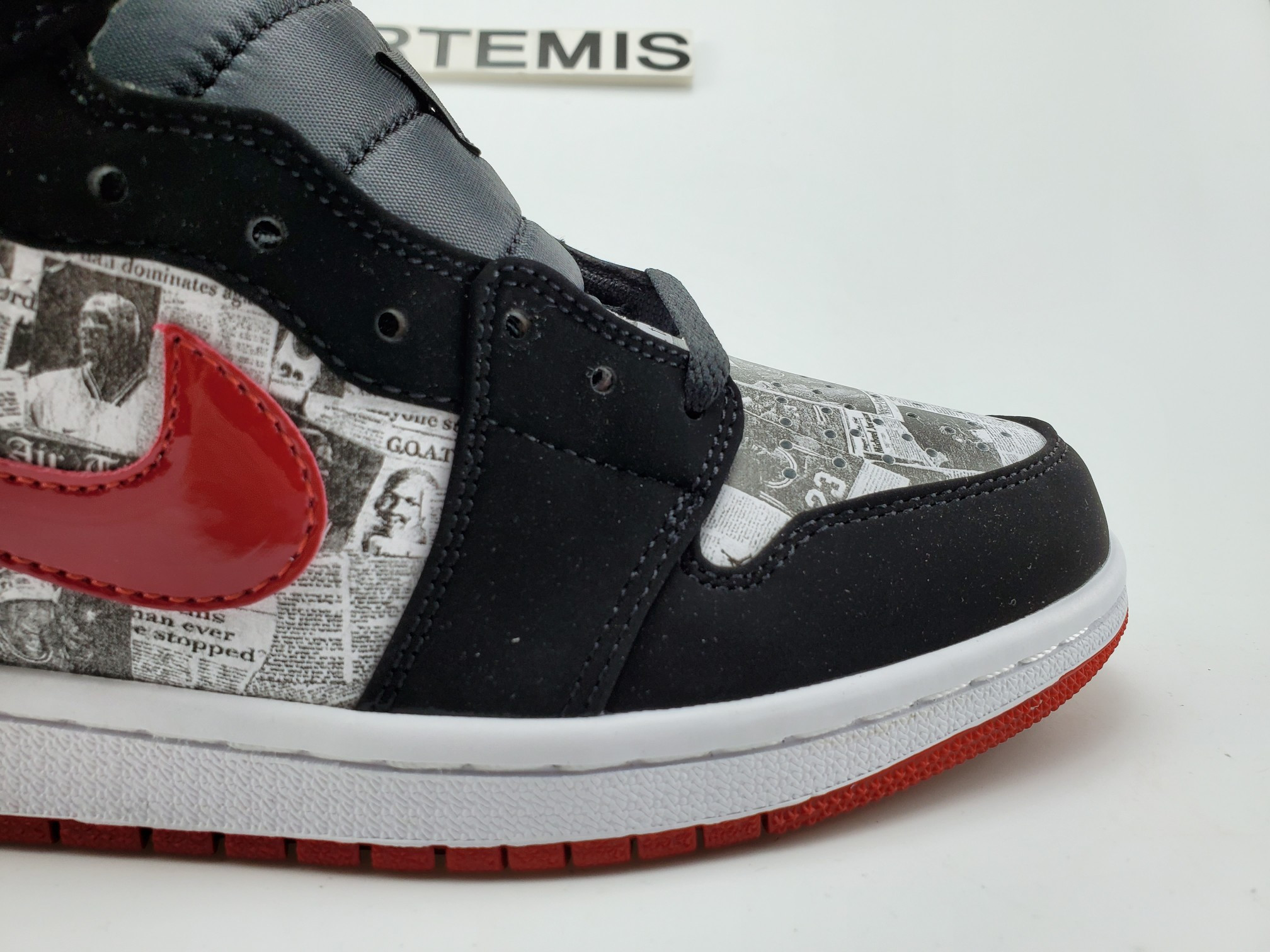 Air Jordan 1 Mid Newspaper Air Times
