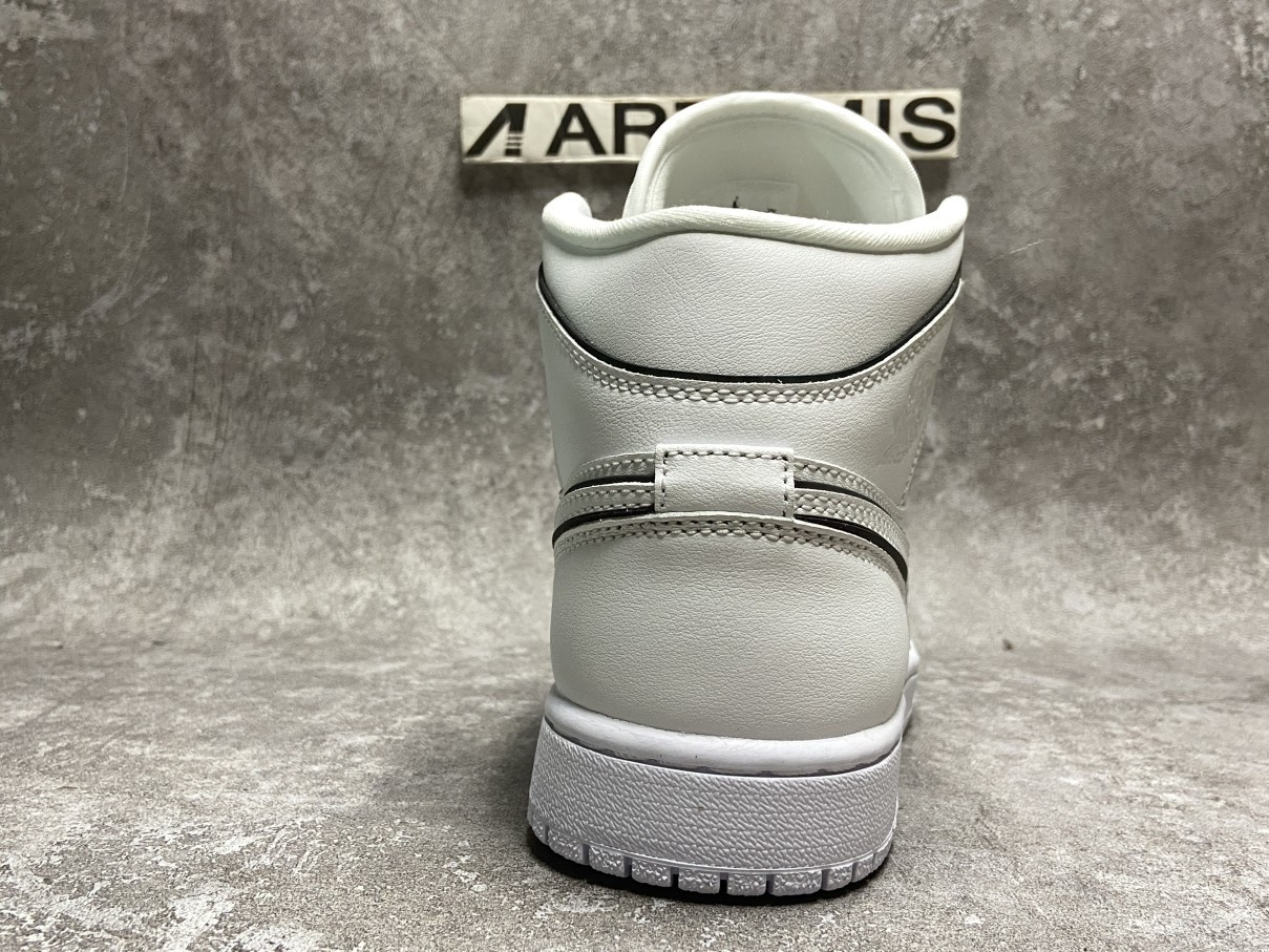 Air Jordan 1 Mid Iridescent Reflective White
