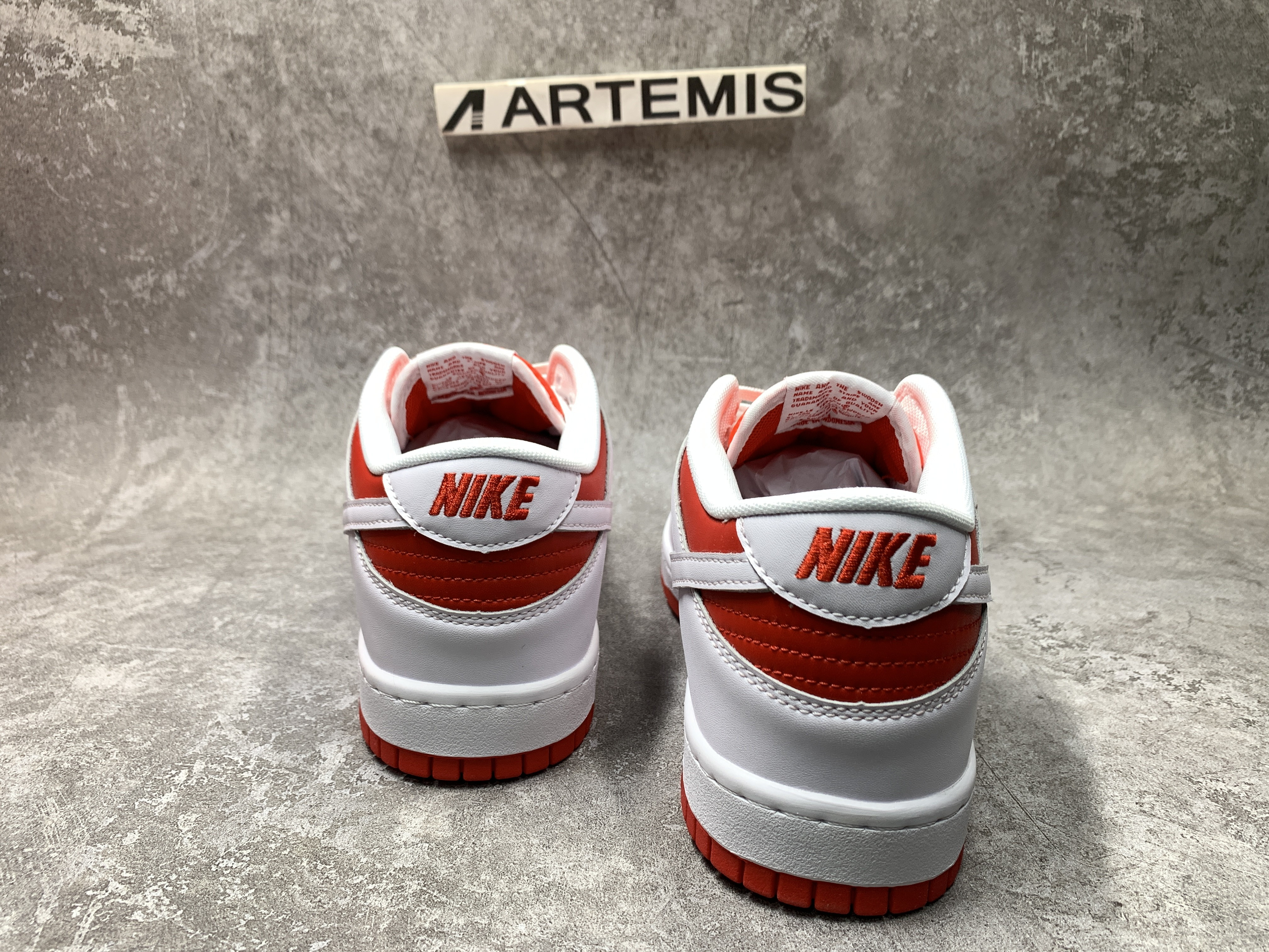 Nike Dunk Low White University Red