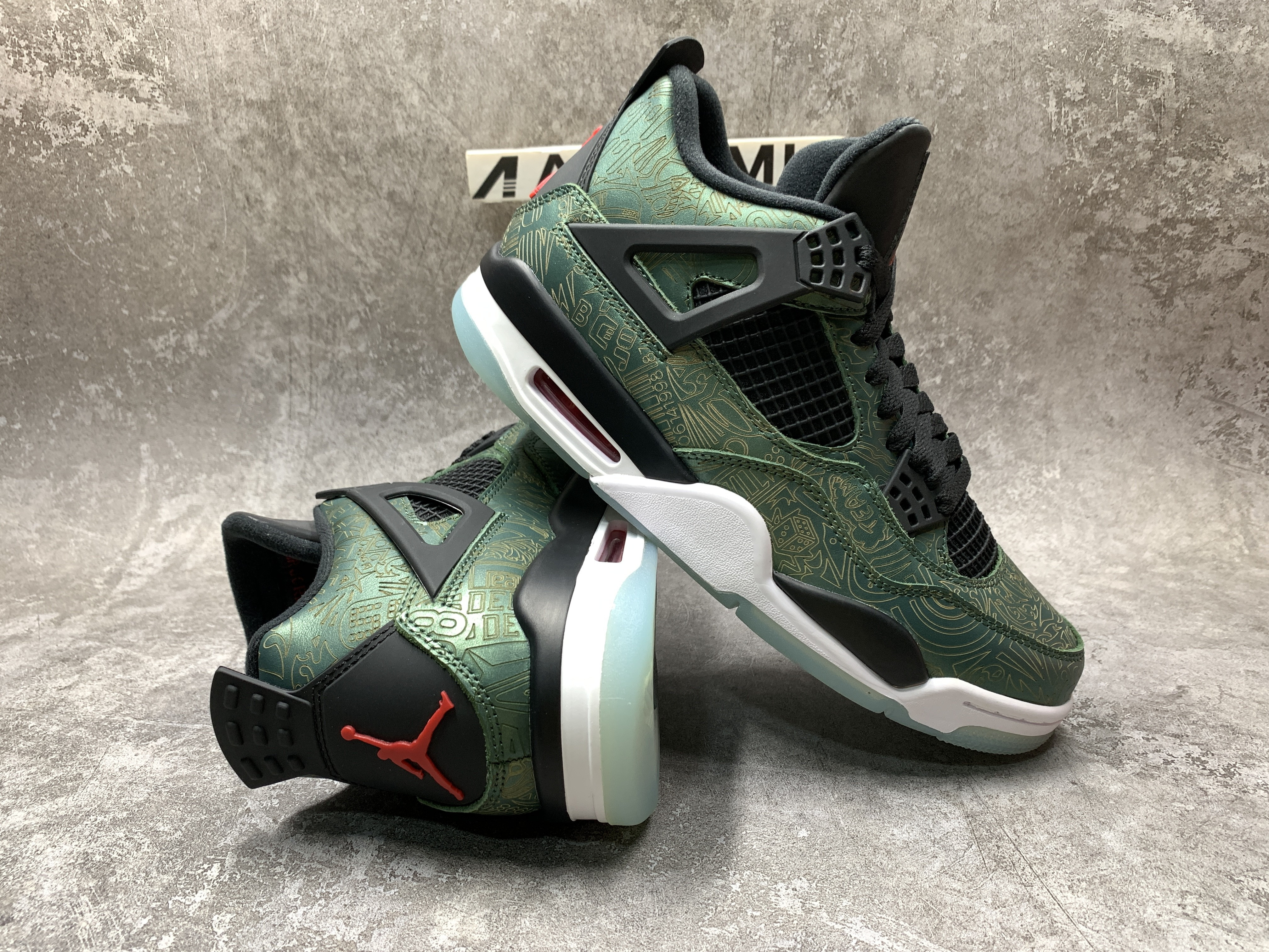 Air Jordan 4 Retro Laser Green