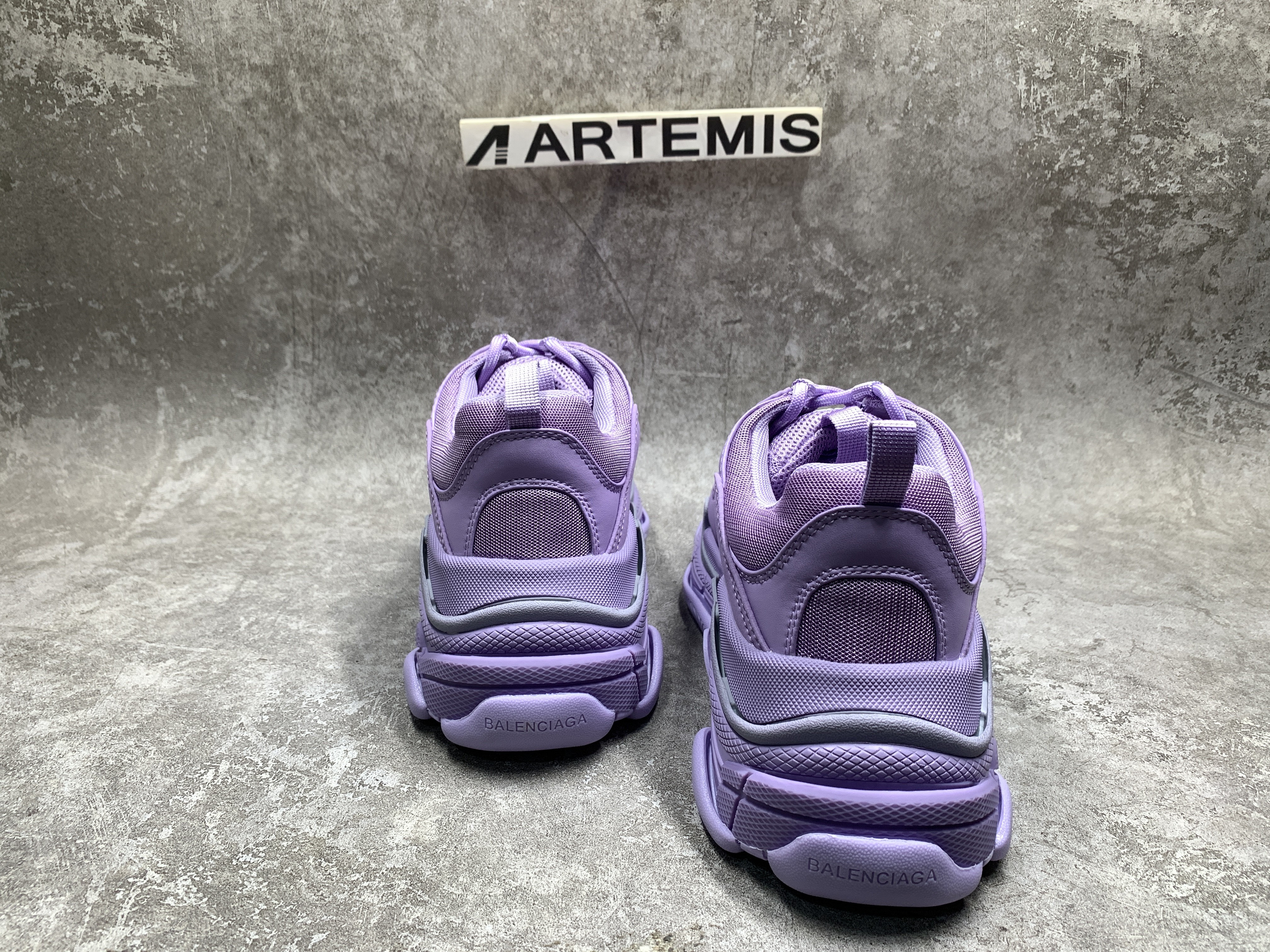 Balenciga Triple S Sneaker Purple