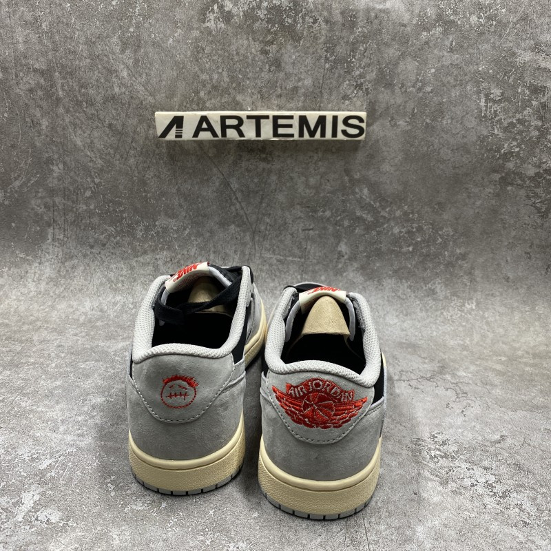 Travis Scott x Air Jordan 1 Low OG Grey Black