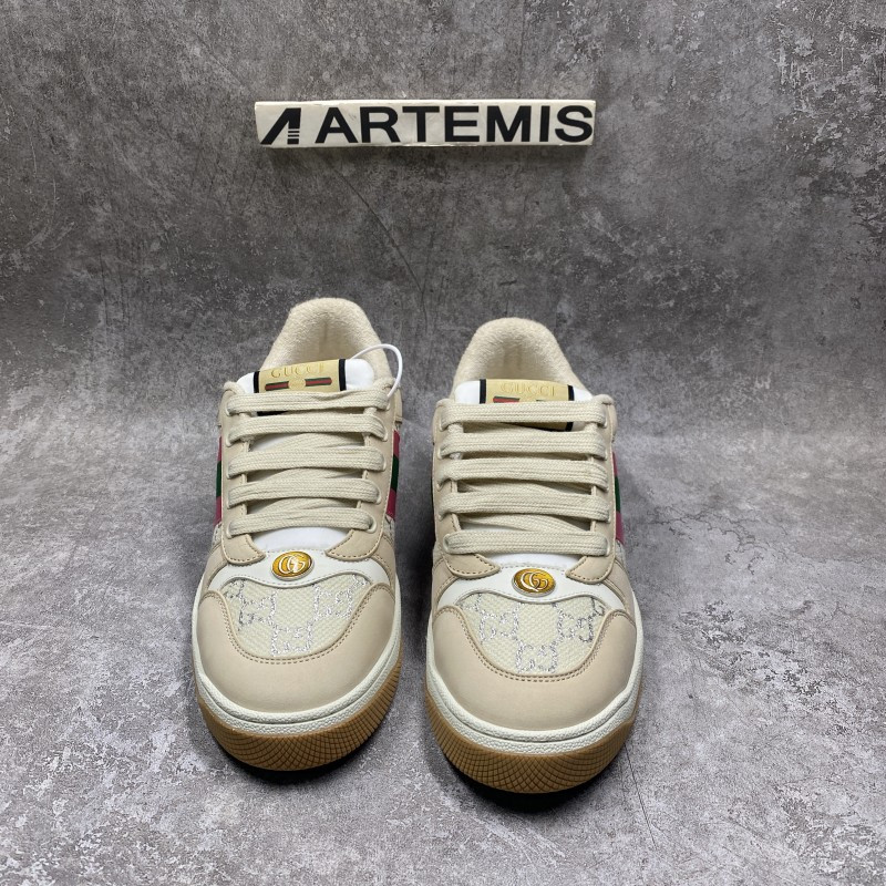 GC Screener Leather In Green and Pink