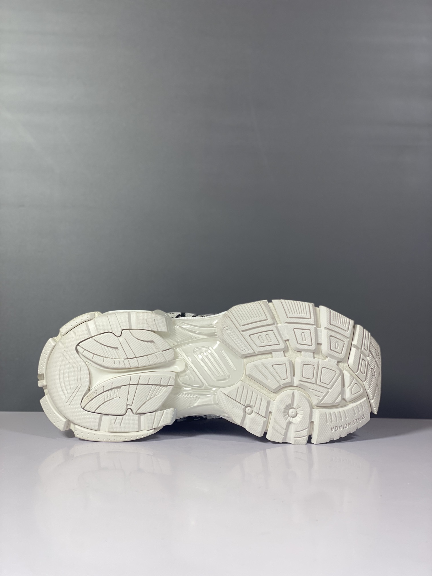 Balenciga Runner Graffiti Sneaker in White