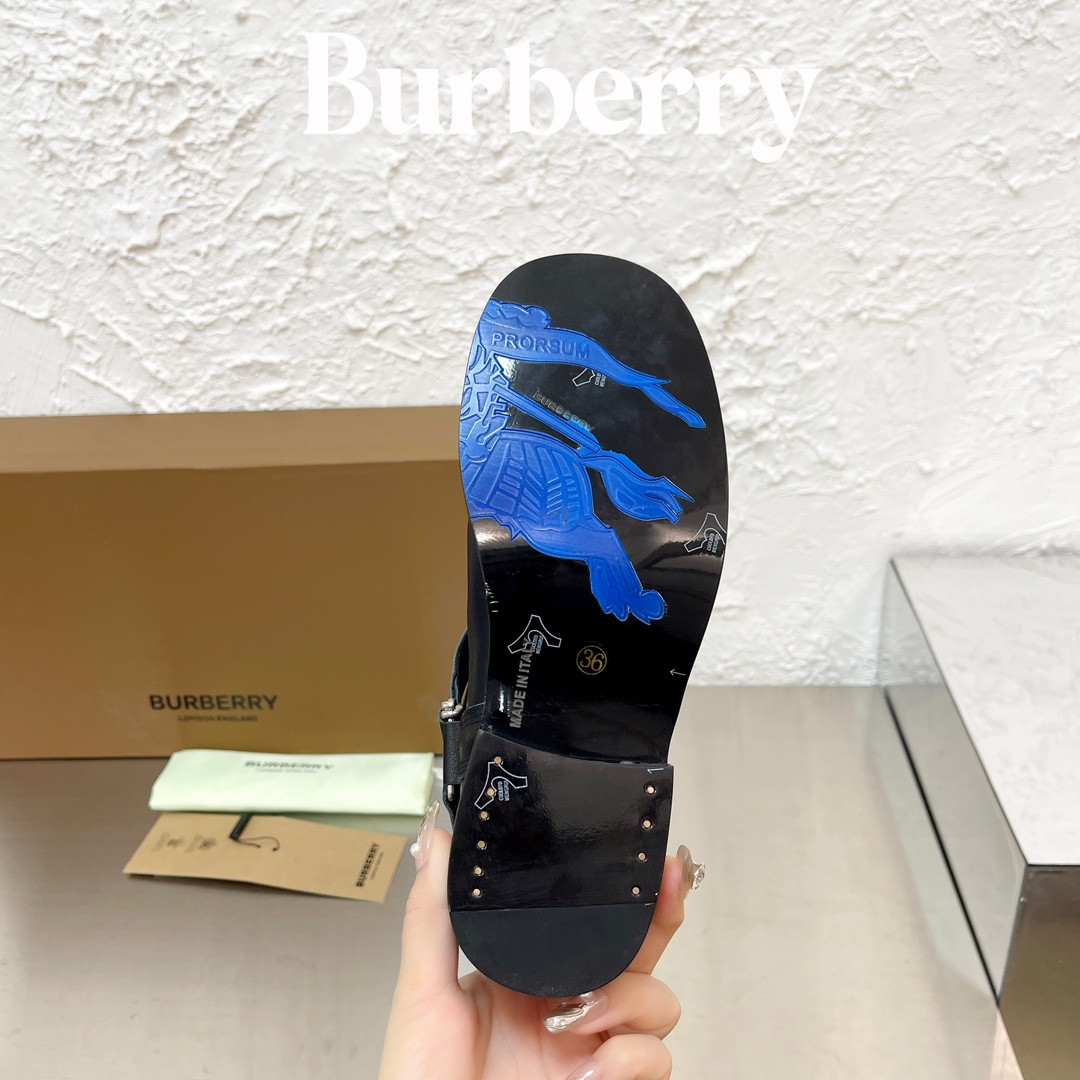 ua B**rry leather saddle tall boots