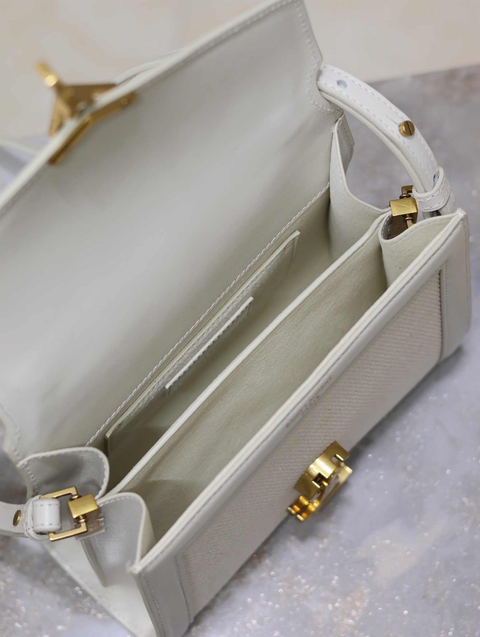 Y*L cassandra mini top handle bag 20x16x7.5cm