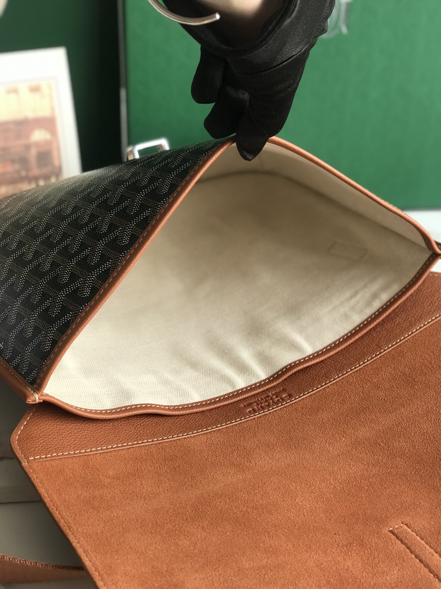 Go*ard coursier messenger bag 32x4x25cm